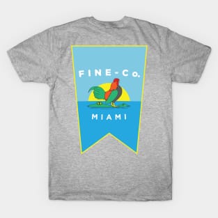 Fine-Co Miami Burgee Flag T-Shirt